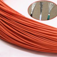 16~30AWG UL1007 Orange Electronic Wire Flexible Stranded Cable Cord Tin Copper Environmental Protection Wires 1/2/3/5/10meter Wires Leads Adapters