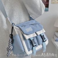 hot【DT】▤✷  Collage Student School and Men Multipockets Crossbody New Messenger Book Bolso