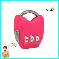 กุญแจรหัส CYBER LOCK PL802 38.3 มม. รหัส 3 หลัก สีชมพูCOMBINATION PADLOCK CYBER LOCK PL802 38.3MM 3-DIGIT PINK **ของแท้100%**