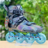 83a Rodas De Patins Roller Rebound,Rodas De Alta Elasticidade Para Patins Slalom,4 Rodas Transparentes,72 76 80 Rodas De Patins,4ชิ้น