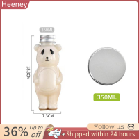 ? Heeney ขวดน้ำน่ารักแพนด้าขวดเชคเกอร์ขวดนมถ้วยดื่มชาแบบพกพาขวดน้ำนมในครัวของขวัญคริสต์มาสคู่