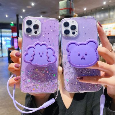「Enjoy electronic」 Star Transparent TPU Soft Phone Case for Xiaomi Redmi Note 11 10 Pro 10T 9S 8 8T 7 Pro 9A 9C 9T 8A 7A 6A Cartoon Holder Cover