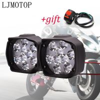 ไฟหน้ารถจักรยานยนต์สปอตไลท์ไฟตัดหมอกมอเตอร์ไซค์ขนาด6/9LED 10W สำหรับ Kawasaki NINJA 300R Z 250 300 VERSYS ZX636R 300X