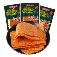 Bee home Xiao Huatou อาหารว่างรสเผ็ด ขนมขบเคี้ยวรสเผ็ด ขนมขบเคี้ยวรสเผ็ดAppetizers อาหารอร่อย ของทานเล่นที่เด็กๆชอบ