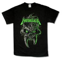 Metallica ใหม่น่ากลัว Guy สีดำ T เสื้ออย่างเป็นทางการ