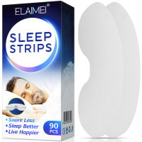 【2023】90180Pcs Anti Snoring Sleep Strips แถบปากแบบใช้แล้วทิ้งเทปลดปากแห้งเจ็บคอ Snoring Solution Health Care