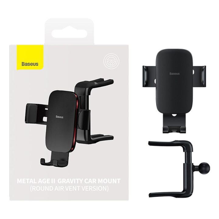baseus-car-gravity-phone-holder-round-air-vent-universal-telephone-support-in-car-gps-mount-for-iphone-13-14pro-max-xiaomi-poco-car-mounts