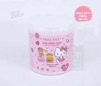 Hello kitty สำลีก้าน จากฝ้ายบริสุทธิ์ 200 ก้าน  [3073].