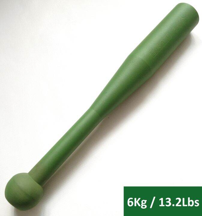 ENSAYO Steel CLUBBELLS 4Kg to 8Kg Weighted Exercise Clubs Durable Non