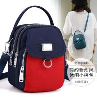 【hot seller】 Canvas bag 2022 winter mini mobile phone female Messenger lightweight all-match portable fashion