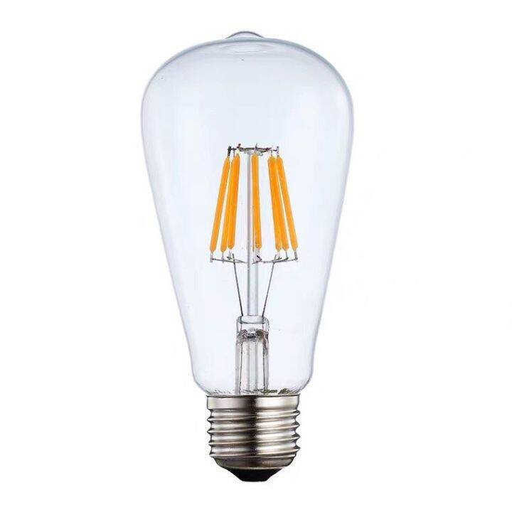 Lampu Edison Bulp Mentol LED Edison Bulb ST64 / 40W Filament - 4W LED ...