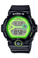 Casio Baby-G นาฬิกาข้อมือผู้หญิง สายเรซิ่น รุ่น BG-690,BG-6903,BG-6903-1B - สีดำใส