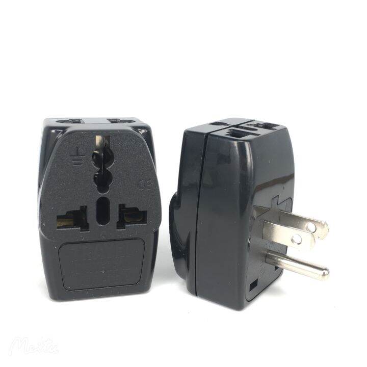 1to3 Extended socket splitter AU UK EU to US Power Plug Home Travel