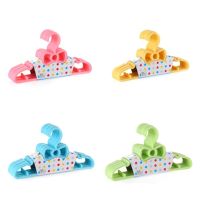 10pcs Set Childrens Bow Hanger Home Baby Clothes Hanger Clothes Hangers Pegs