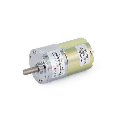 【Worth-Buy】 มอเตอร์เกียร์แม่เหล็กไฟฟ้า Dc 2เทอร์มินัลเชื่อมต่อ12V 24V 10Rpm 20Rpm 30Rpm 200Rpm 1ชิ้น