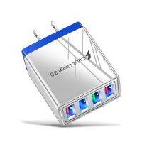 【Top-rated】 Lovebay ที่ชาร์จเร็ว3A USB 3.0,สำหรับ Iphone Samsung แท็บเล็ตปลั๊ก EU US