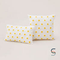 SARABARN Daisy Cushion Cover | ปลอกหมอนอิง ลายเดซี่ สีเหลือง