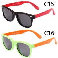 Rubber Baby Boy Girls Sun Glasses Kids Polarized Sunglasses