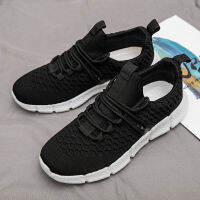 Brand Sneakers High-quality Design Shoes Man Breathable Lightweight Flat Walking Men Shoes Plus Size 46 2022 Spring Black Male