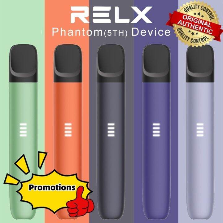 Original Product Relx Phantom (5TH GEN) vape set Device Kit vape device