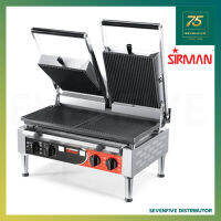 SIRMAN  เตาปิ้งย่างหน้าสัมผัส เตาปิ้งไฟฟ้า เตาไฟฟ้า 2หัวเตา 230V 4500W SIR1-PD POWER RR-RR TIMER