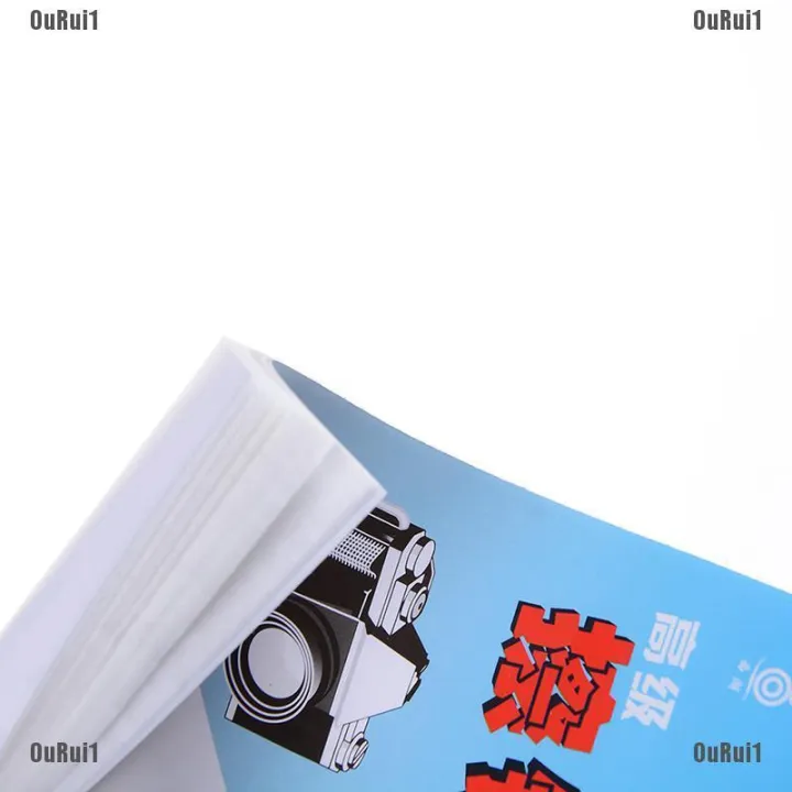 SC 50 Sheets Soft Camera Optics Tissue Cleaning Clean Paper Booklet HS