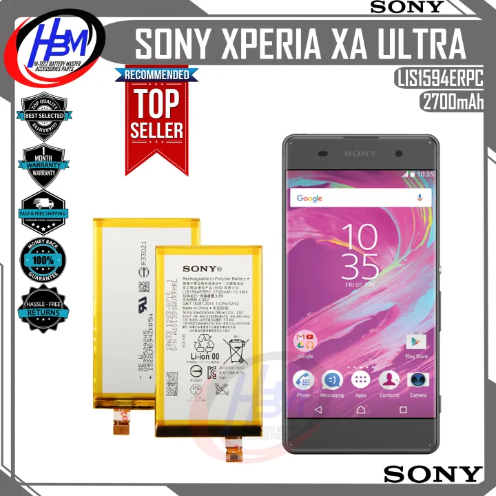 Sony Xperia XA Ultra F3211 F3212 F3213 Recharge Li-Polymer Battery ...