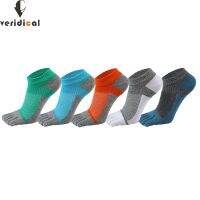 【Sock shop】Verical ผ้าฝ้ายห้านิ้วถุงเท้าบุรุษกีฬา Breathable สบาย Shaping Anti Friction ผู้ชาย39; S ถุงเท้านิ้วเท้า EU 38-44