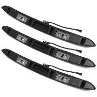 3Pcs Black Trunk Grip License Plate Light Trim Assembly for E46 325I 323I 328I 51137171699