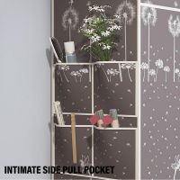 Folding Assembly Moisture Dustproof Wardrobes Closet Non-woven Fabric Wardrobe Organizer Cloth Storage Cabinet DIY