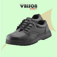 ⚠️⚠️⚠️รองเท้าเซฟตี้หุ้มส้น BISON รุ่น ECO B04 รองเท้าหัวเหล็ก รองเท้านิรภัย safety shoe รองเท้าsafety รองเท้ากันตะปู