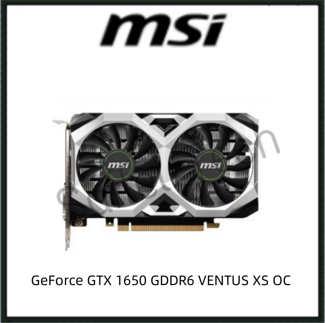 used-msi-geforce-gtx1650-4gb-gddr6-ventus-xs-oc-128bit-gtx-1650-gaming-graphics-card-gpu