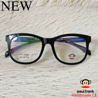 Paul Frank แว่นตาสำหรับตัดเลนส์ สายตา กรอบแว่นตา ชาย หญิง Fashion รุ่น 3083 สีดำ กรอบเต็ม ทรงรี ขาข้อต่อ วัสดุ TR 90 รับตัดเลนส์ทุกชนิด