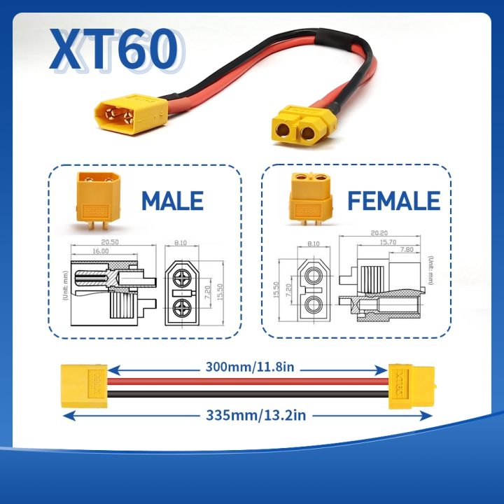 e-bike-cable-adapter-pp30-xt60-bullet-ebike-battery-cable-connector-for-electric-bike-mountain-bike-accessories