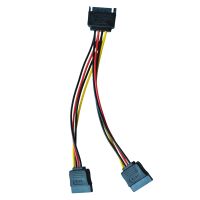 6in SATA Power Y Splitter Cable Adapter - M/F (Power Cable)