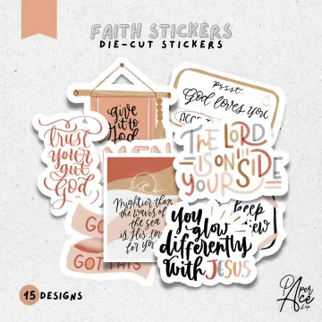 christian bible stickers for journaling scrapbooking and diaries, PaperAce