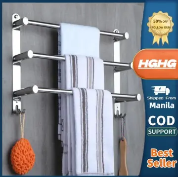 No nails best sale towel rail