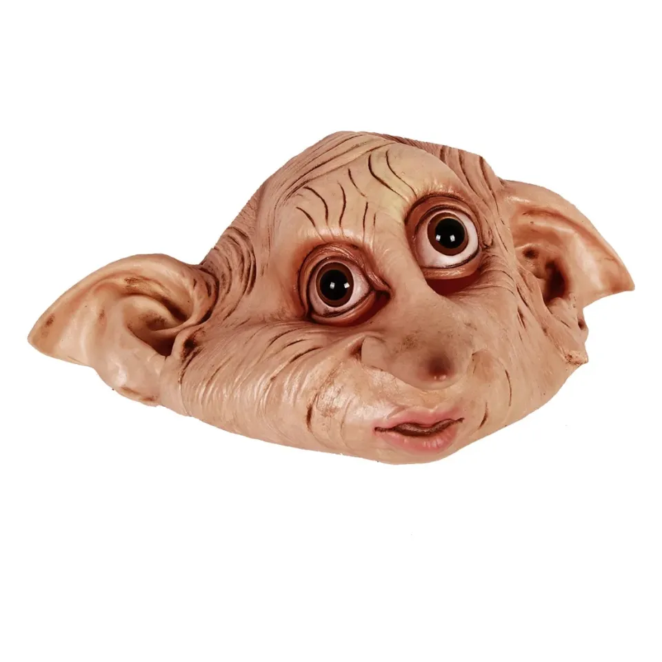 Dobby Mask House-Elf Cosplay Costume Props Halloween Fancy Dress Party  Headgear Meng Stay Lifelike Dress Up