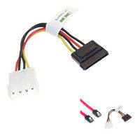 1 SATA Power Adapter Cable and 1 SATA Data Cable