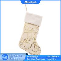 ถุงเท้าประดับพื้นตกแต่งสำหรับตกแต่งเทศกาลต้นคริสต์มาส Miusue
