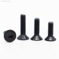 ☍✟ M2 M2.5 M3 M4 M5 M6 M8 Black 304 Stainless Steel GB2673 Six-Lobe Torx Head Flat Countersunk Screw Six Lobe Bolt Machine Screws