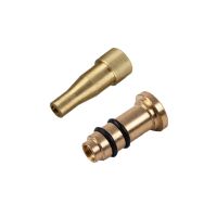 2Pcs/Lot Reusable Brass Copper Nozzle Refill Butane Gas Adapters For Dunhill Dress/Rollagas &amp; New Style Lighter Connector Head