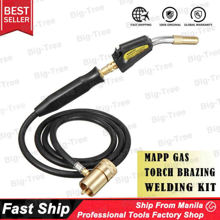 thumbnail image 2 of Propane/MAPP Gas Torch Kit With 1.5M Hose – Welding, HVAC, Brazing, BBQ 2 of 5