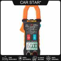 [COD Available] Digital Bluetooth-compatible Multimeter Clamp Meter 6000 Count Voltage Tester (Orange)