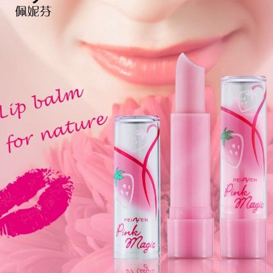 ของแท้-พร้อมส่ง-mistine-pink-magic-lip-plus-strawberry