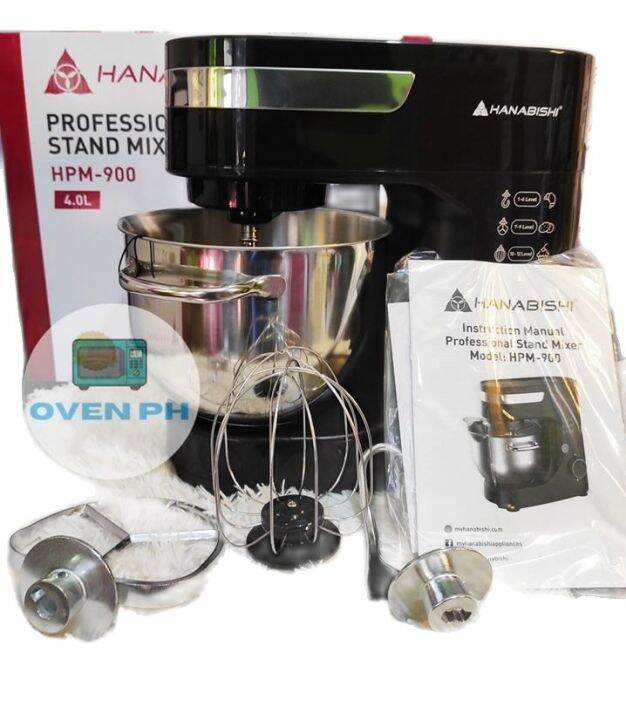Professional Stand Mixer HPM 900 (HANABISHI) Lazada PH