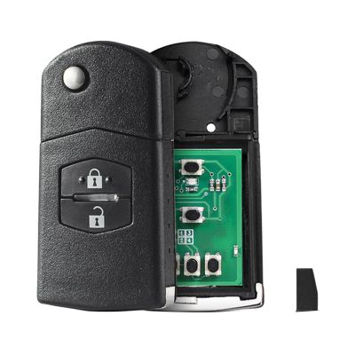 3 Buttons Flip Car Remote Key 4D63 Chip New for SKE126-01 MAZDA 2 M2 Demio / 3 M3 Axela/ 5 M5 Premacy / 6 M6 Atenza 8 M8 MPV