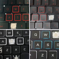 เปลี่ยน Keycap Key Cap ยาง pad Scissor Clip &amp; บานพับถ้วยสำหรับ Acer ONE Aspire Swift FUN Gateway VX15 Nitro5 แป้นพิมพ์แล็ปท็อป-Lusjeh