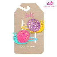 SATI-กิ๊บติดผม-BB. FUNNY SNAIL SNAP CLIP-FCA033