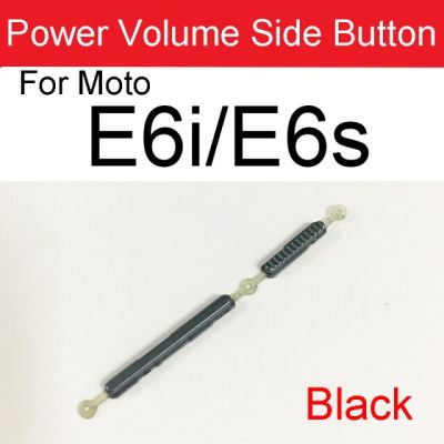 【☊HOT☊】 nang20403736363 ปุ่มพาวเวอร์ปุ่มด้านข้างที่ปรับเสียงขึ้นลงสำหรับ Motorola Moto E6 E6i E7 E6s E4 E5บวก E 2020ชิ้นส่วนอะไหล่สวิทช์ไฟปริมาณ